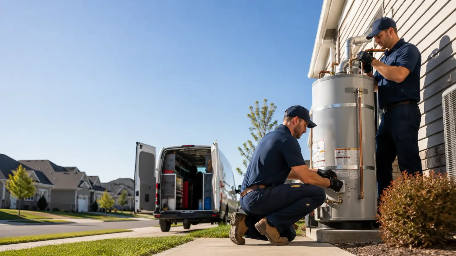 Water Heater Installation in Mount Hope, OH
